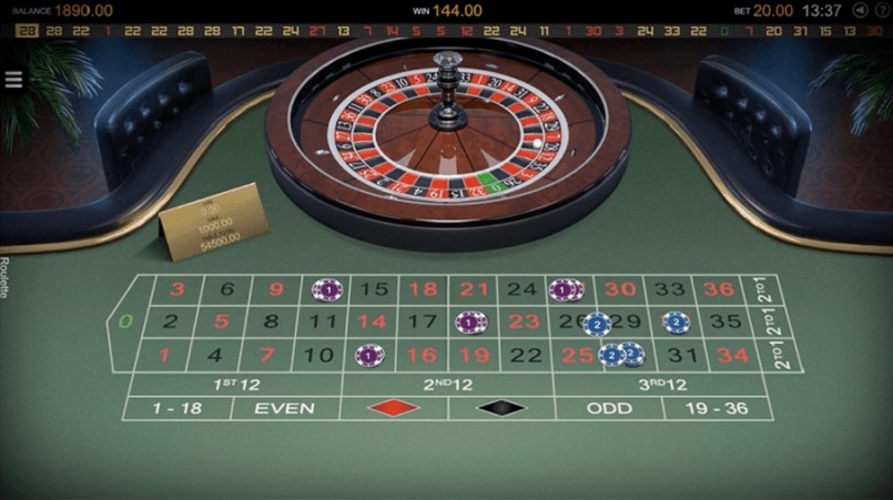 Roulette một trò cá cược được ưa chuộng nhất hiện nay